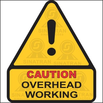  Caution - Ovehead working 